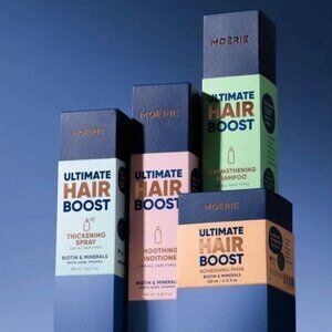 Moerie Ultimate Hair Growth 4pc Set-Shampoo, Conditioner, Spray, & Mask (NEW)